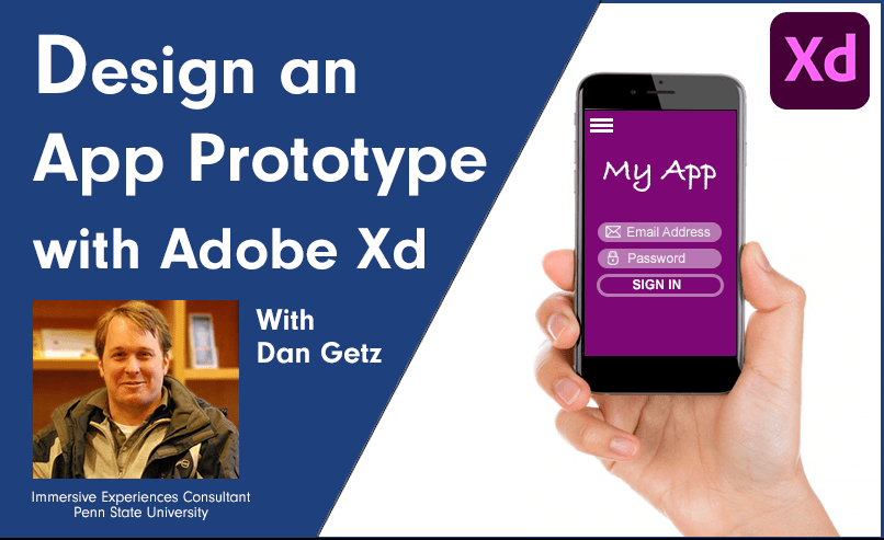 Design App Prototype with Adobe Xd graphic