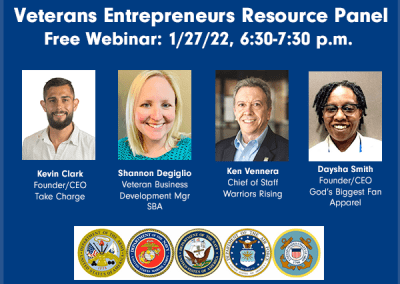 Veteran Entrepreneurs Resource Panel