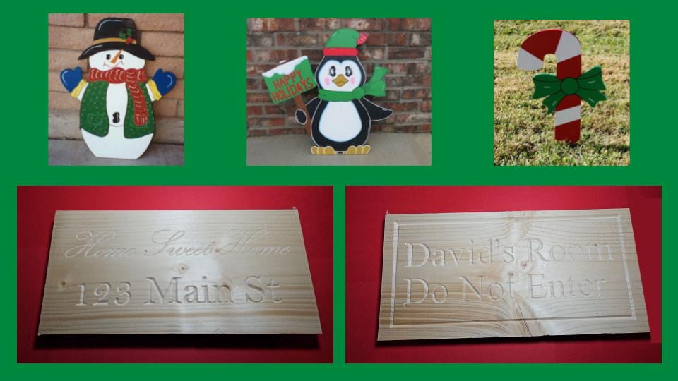 House & Lawn Sign Gift Making